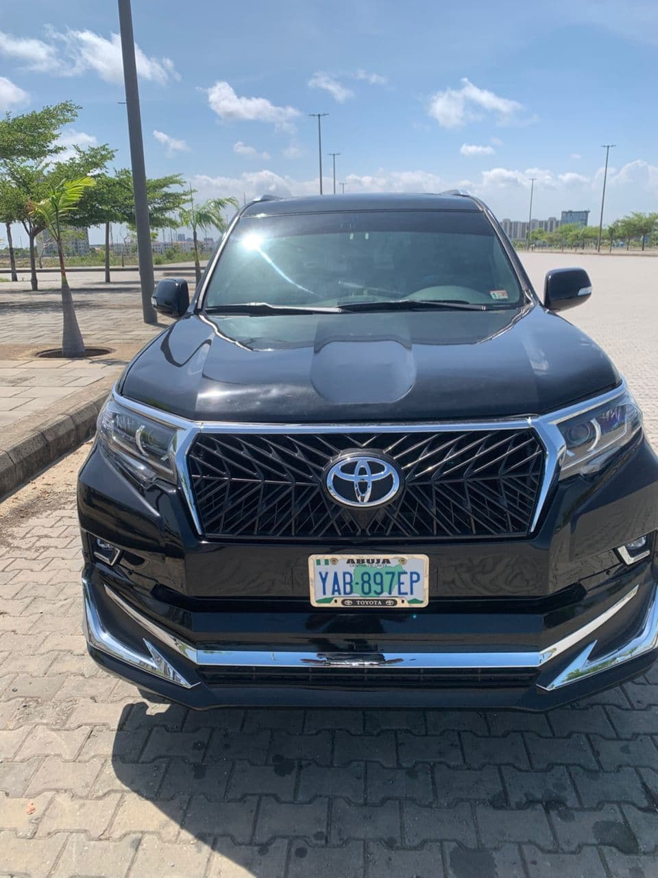 Toyota Prado (2020 Direct) SUV for rent in Lagos, Nigeria - Peace Autos
